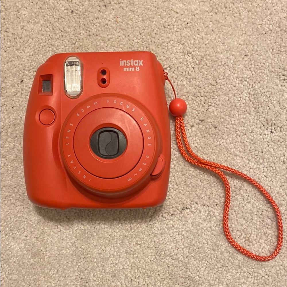 Fujifilm Instax Mini 8 Instant Camera - Red